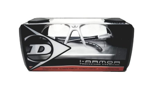Dunlop Sports I-Armor Protective Eyewear, White