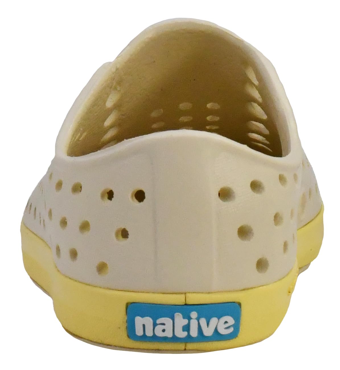 Native Shoes Unisex-Kids Jefferson Sneakers, Bone White/Gone Bananas Yellow, 2 Little Kid