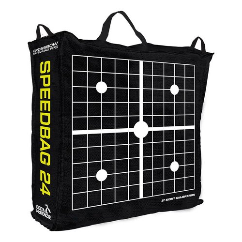 Delta McKenzie Speedbag 24" Archery Target - High Performance 475 FPS Dual-Sided Bag Target for Compound Bows & Crossbows - Field Point Compatible with Easy Arrow Removal
