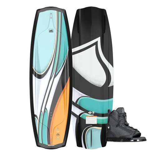 Liquid Force Trip with Index 6R Wakeboard Package - 150 cm Wakeboard w/Boots (Size 12-15)