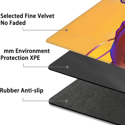 for MTG Game Playmat - 24 x 14 inches with Dices and Storage Bags, Non-Slip Base for TCG and Board Game Card Mats, Trading Card Games Mat, Comics for African-American Girls Collectible Card Playmats