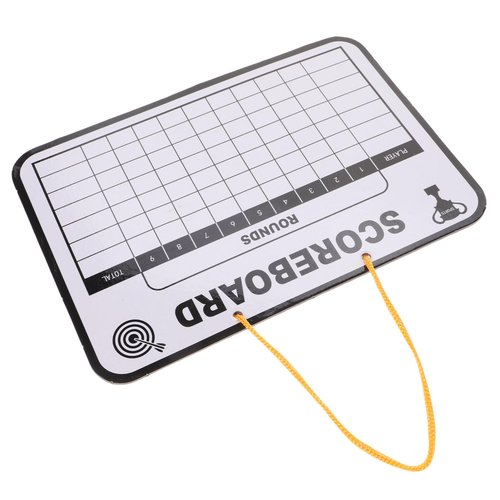 NAMOARLY Golf Writing Score Board Double-Sided Dry Erase Scoreboard for Outdoor Golf Competition
