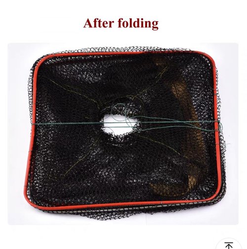 FASPLORE 2 Pcs Collapsible Fishing Bait Trap Nets