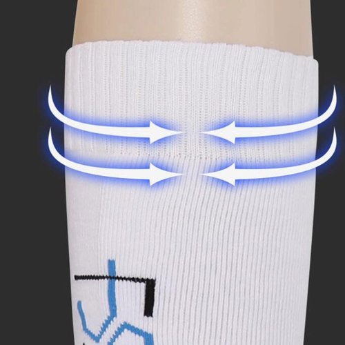 KJHY Fencing Socks Sport Stockings Professional Fencing Accessories for Enhanced Performance and Comfort(As shown,Small(35-36))