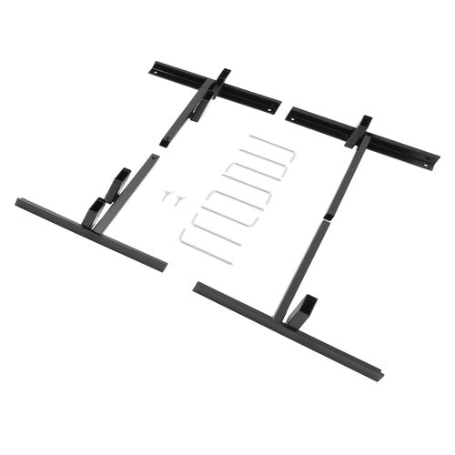Gelacie 2pcs Adjustable Target Stand Base, H-Shape Shooting Stands for USPSA/IPSC and IDPA Cardboard and Paper Archery Target for Outdoor Shooting Range Practice Steel