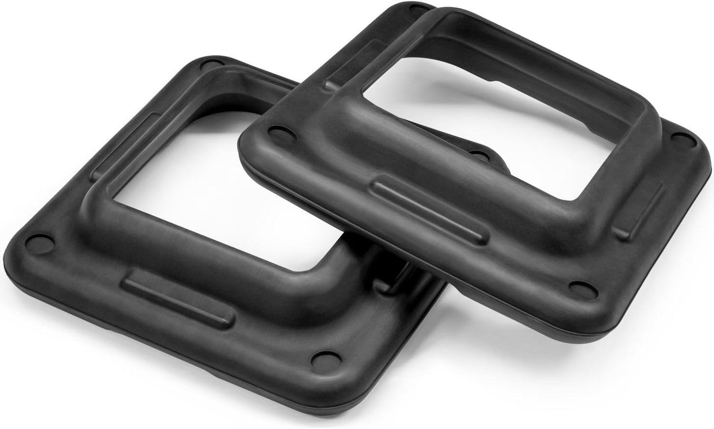 Yes4All Aerobic Step Platform Risers Health Club Size - Black - Pair