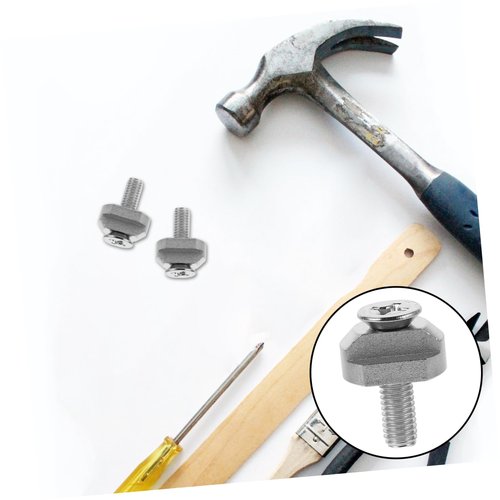 BESPORTBLE Surfboard Hardware 4pcs Stainless Steel Hydrofoil Nuts Sliding Nut t Track Bolts for Marine Use