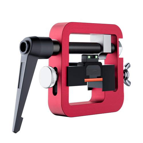 Kingson Pistol Sight Pusher Tool, Universal Pistol Sight Pusher Tool for 1911/Glock/Shield/Sig and More ??Precision Aluminum Rear Sight Tool for Glock 19, 43 (Red)