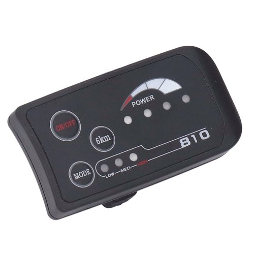 tomvorks 36V 48V S810 LED Display Panel Electric Bike Modification LED Control Display Meter SM Plug Suitable 22.2mm Handlebars Electric Bikes Scooters Accessories
