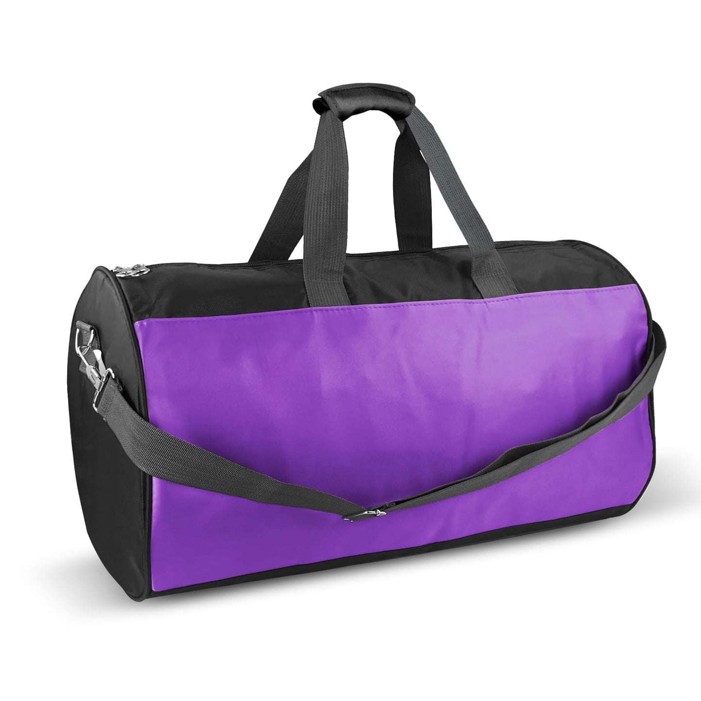 C&F BOGMOST Travel Duffel Bag Large Foldable Waterproof Gym Bag for Gym Beach Swim Bag Men Women Duffle Bag Lightweight Oxford Cloth Sports Bag -Purple