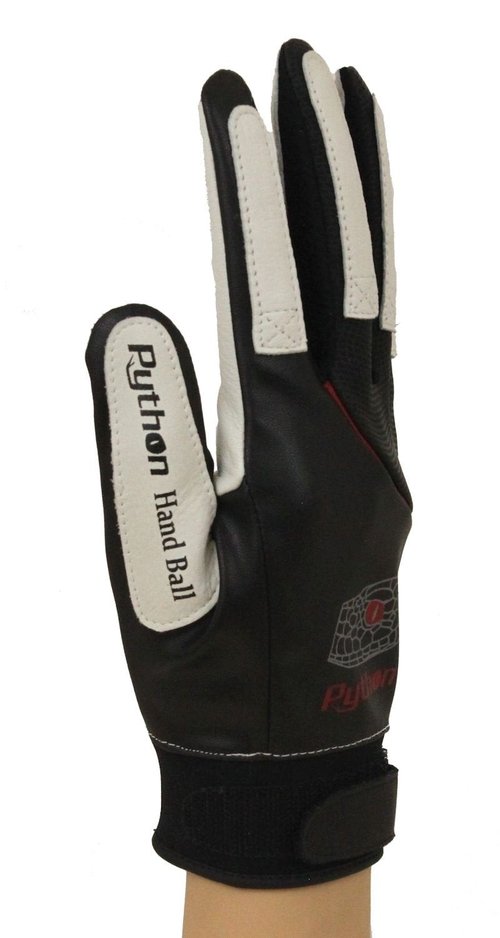 Python Deluxe Handball Glove (Pair) (Padded) (w/Strap) (Large)