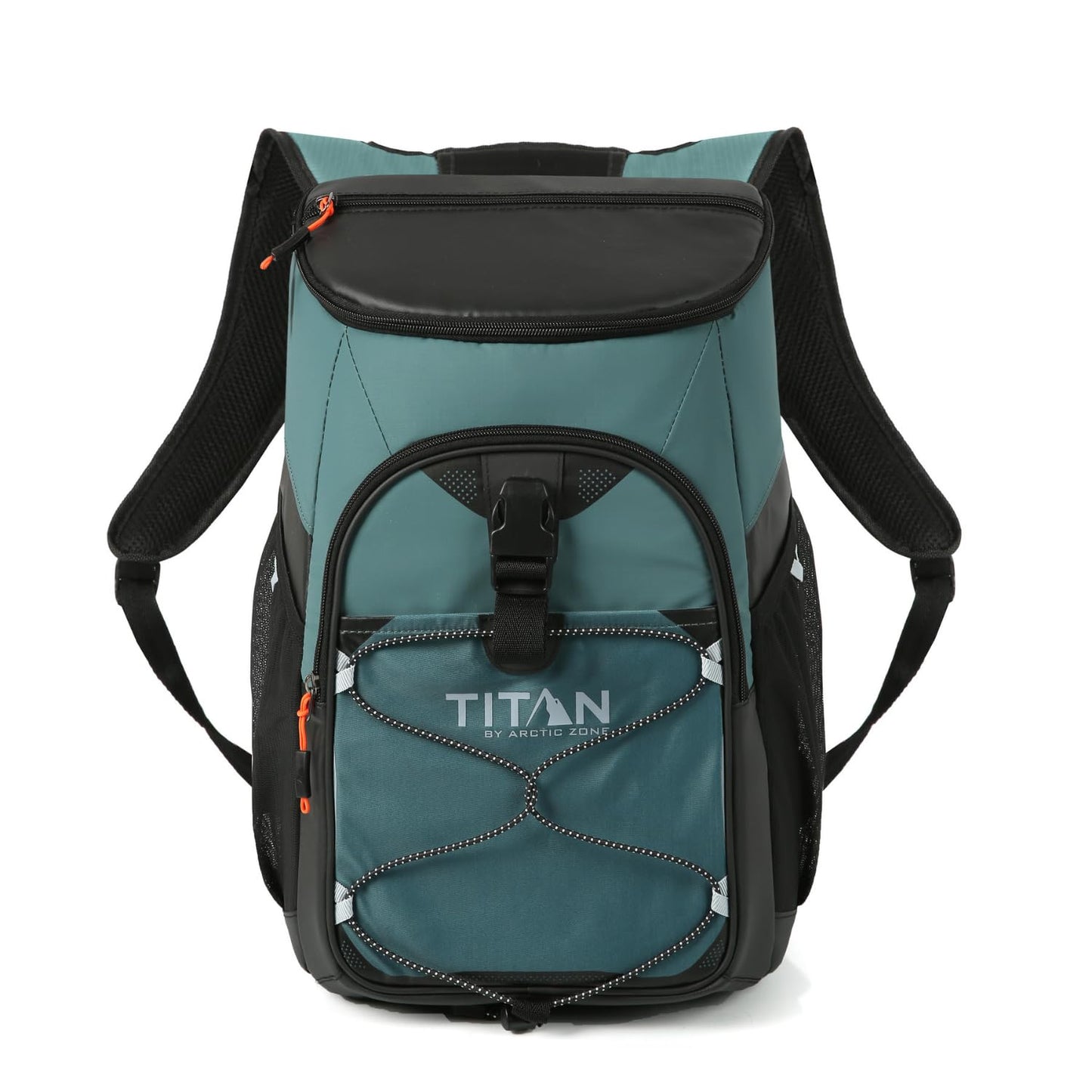 Titan by Arctic Zone Backpack Cooler, Insulated Soft Sided Bag with Leak Proof Lining and Padded Straps, for Lunch, Picnic, and Travel, 24 Can Capacity, Jungle Hunt