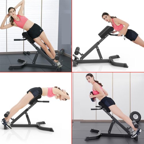 Multi functional folding Roman chair, height adjustable Roman stool, fitness bench, back exercise equipment, fitness equipment