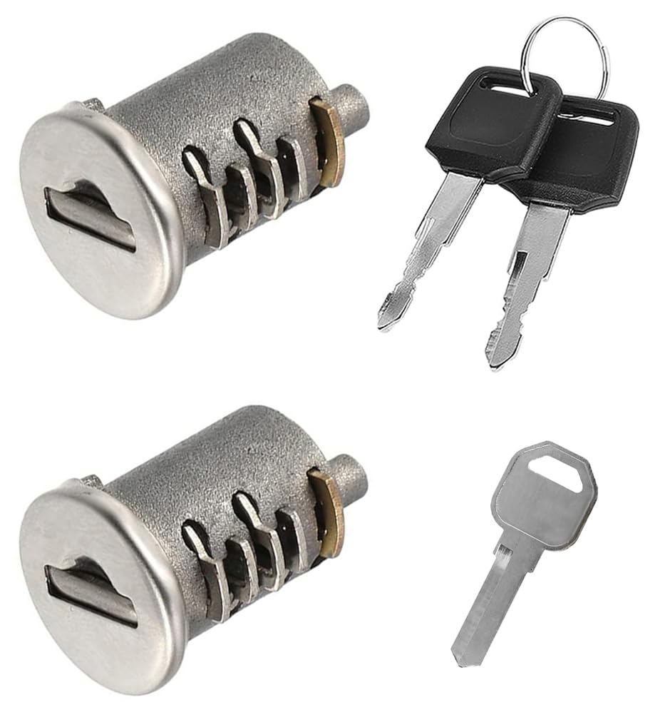 2 Pack Lock Cores for Yakima SKS Car Roof Rack System Components, Lock Cylinders Compatible with Yakima Roof Rack Locks, Universal for All Yakima Lockable Accessories