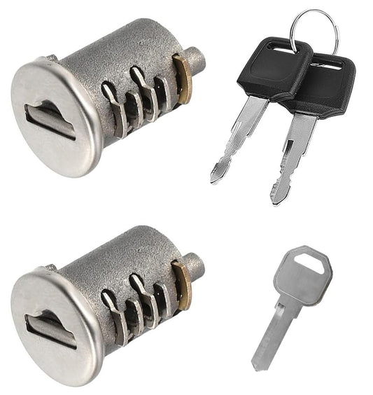 2 Pack Lock Cores for Yakima SKS Car Roof Rack System Components, Lock Cylinders Compatible with Yakima Roof Rack Locks, Universal for All Yakima Lockable Accessories