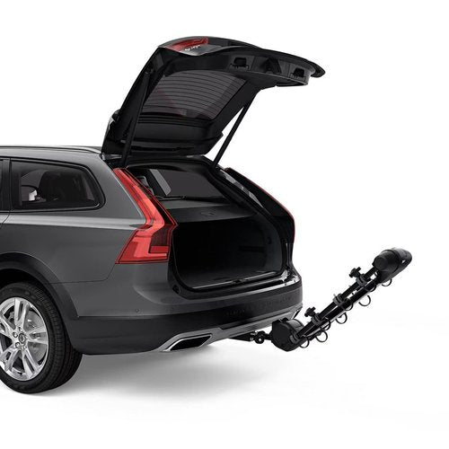 Thule Apex XT Hanging Hitch Bike Rack, Carries 4 Bikes, Perfect for Traveling with Multiple Bikes - Quick, Tool-Free Installation, Suitable for a Wide Variety of Bike Sizes and Frame Styles, Black