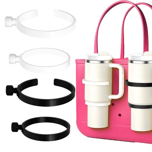 4 Pack Cup Holder for Bogg Bag, Accessories for Stanley 16-40oz, Suitable for Bogg Bag and Simple Southern Beach Totes