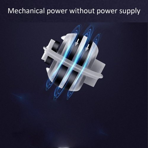Dagiik CuraBall Hand Exerciser - Auto-Start Wrist Power Gyro Ball with LED Lights, Progress Counter, Adjustable Resistance Curaball Torque Balls, Cura Ball Hand Balls Gripping for Arm Fingers Wrist