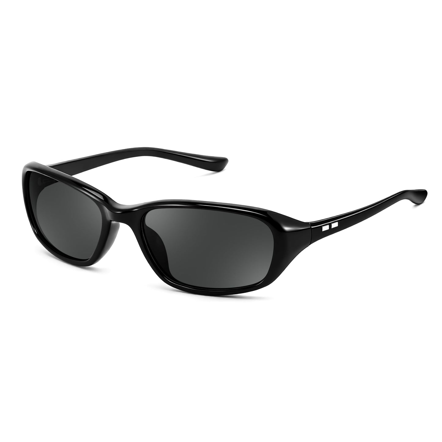 FEISEDY Retro Oval Sunglasses for Women Men Chic Cat Eye Y2K Designer UV400 Sun Glasses B0407