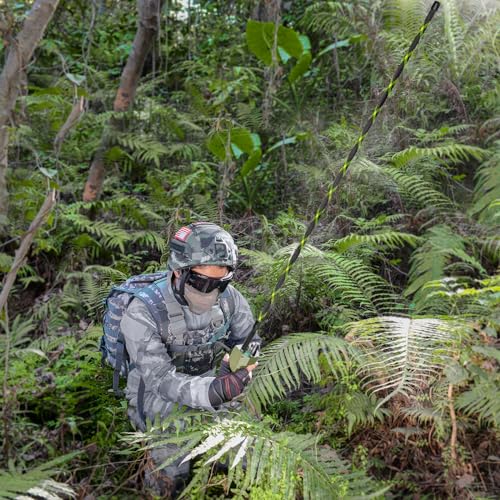 42.9 Inch Foldable Camouflage Antenna for Ham Radio VHF UHF 136-520MHz