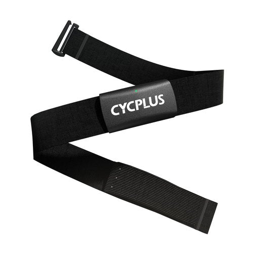 CYCPLUS Heart Rate Monitor Chest Strap H2Pro, Bluetooth ANT+ Heart Rate Monitor Chest Sensor with 500h Battery, IPX7 Waterproof and Dustproof, HRM Works with Strava/Cycplus Fit App