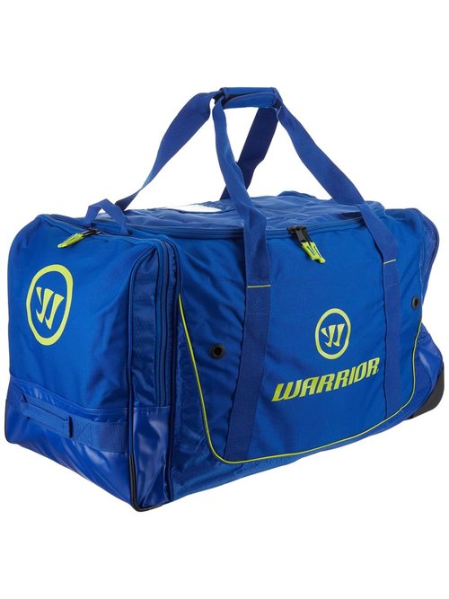 PG Sports Warrior Q20 Wheel Hockey Bag (Royal Blue/Yellow, (Large (37"" x 20"" x 19""))
