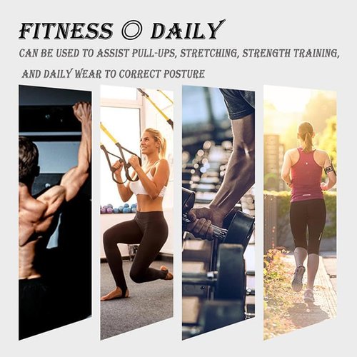 OLITE Fitness Shoulder Straps, Bench Presses, Shoulder Training Straps, Press Lifts, Chest Straight, Straight Back Assist Straps, Open Shoulder Assist Straps Shoulder (XL(75-85kg))
