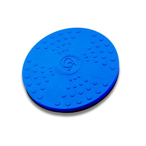 Core Trimmer Fitness 12" Waist Twisting Board for Exercise, Large Twisting Disc with Non-Slip Bottom, Ab Twister Board for Slimming and Strengthening Abs Hips & Thights Core Strength Training Full Body Toning Exercise Blue