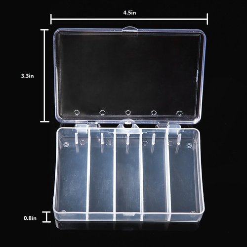 KINGFOREST 10-Piece Spinnerbait Fishing Lures Kit - Hard Metal Bass Trout Salmon Walleye Lures with Tackle Box | Freshwater & Saltwater Fishing Bait