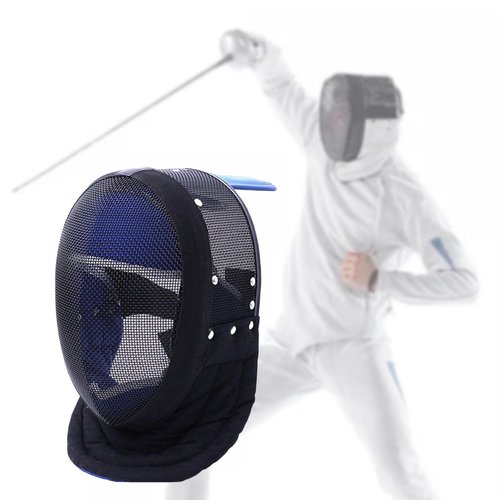 Fancyes Professional Fencing Helmet, Detachable Comfort Sports Face Protection for Apparatus Training, Normal M