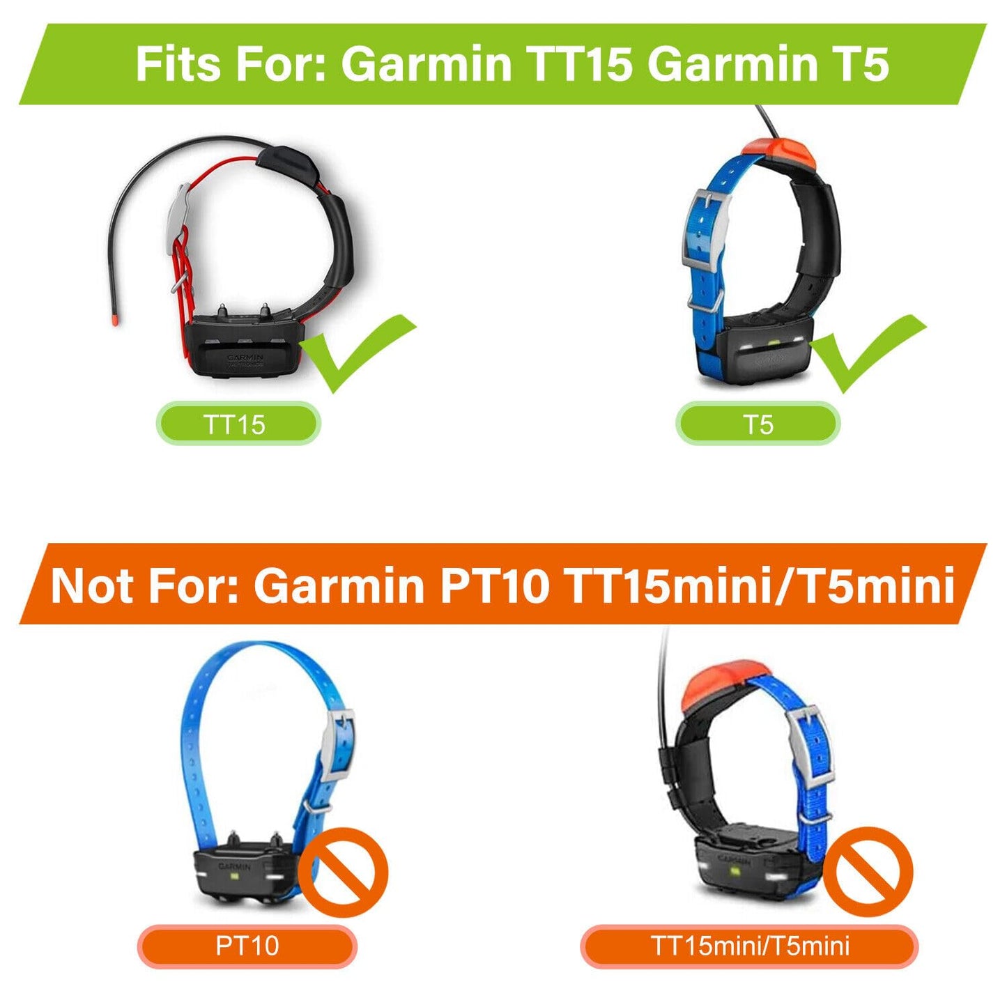 KELEFET for Garmin TT15 T5 Charger Dog Barking Charging Clip Garmin Sport pro Dog Collar Bark Collar Cable Cord (1)