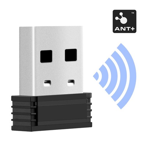 CooSpo USB ANT Stick,ANT+ Dongle for Indoor Cycling Training Data Transmission, Compatible with BKOOL Wahoo TacX Bike Trainer,Zwift TrainerRoad Garmin Connect Cycleops Trainer Rouvy TacX Vortex