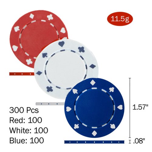 Poker Table Topper - Foldable Texas Hold 'Em Set with Carry Case, 300 Poker Chips, 2 Decks of Cards, and Dealer and Blind Buttons by Trademark Poker
