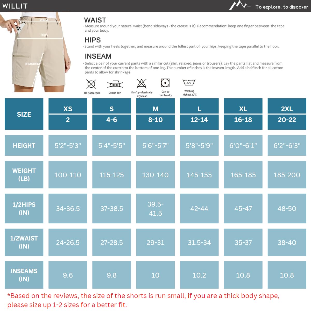 Willit Women's 10" Hiking Cargo Shorts Stretch Golf Active Long Shorts Quick Dry Outdoor Summer Shorts Gray L