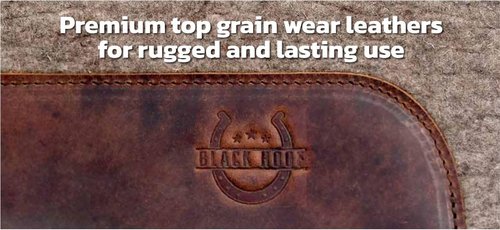BLACK HOOF Steam Pressed Merino Wool Felt Contoured Pad 3/4 Inch Thick