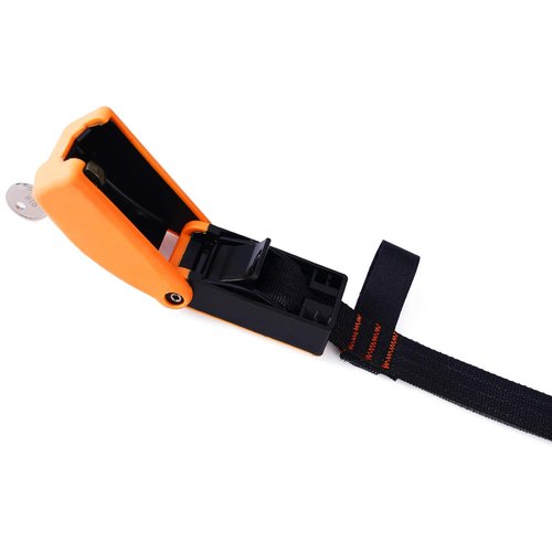 Lovinouse 2025 Upgraded 2 Pack Lockable Tie Down Strap, with 3 Stainless Steel Cables, for Lashing Locking Kayak, Bike, Surfboard, 10 Feet Each