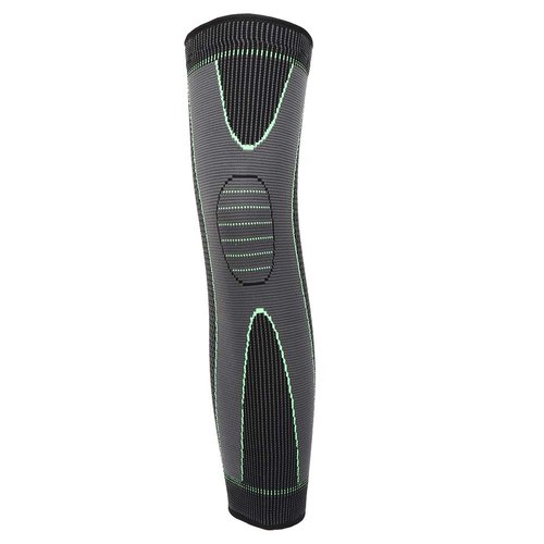 DMLENGOIN SPORT LEG PROTECTOR COMPRESSION KNEEPAD LENGTHENED SLEEVE HIGH ELASTIC FOR OUTDOOR RUNNING CYCLING L SIZE
