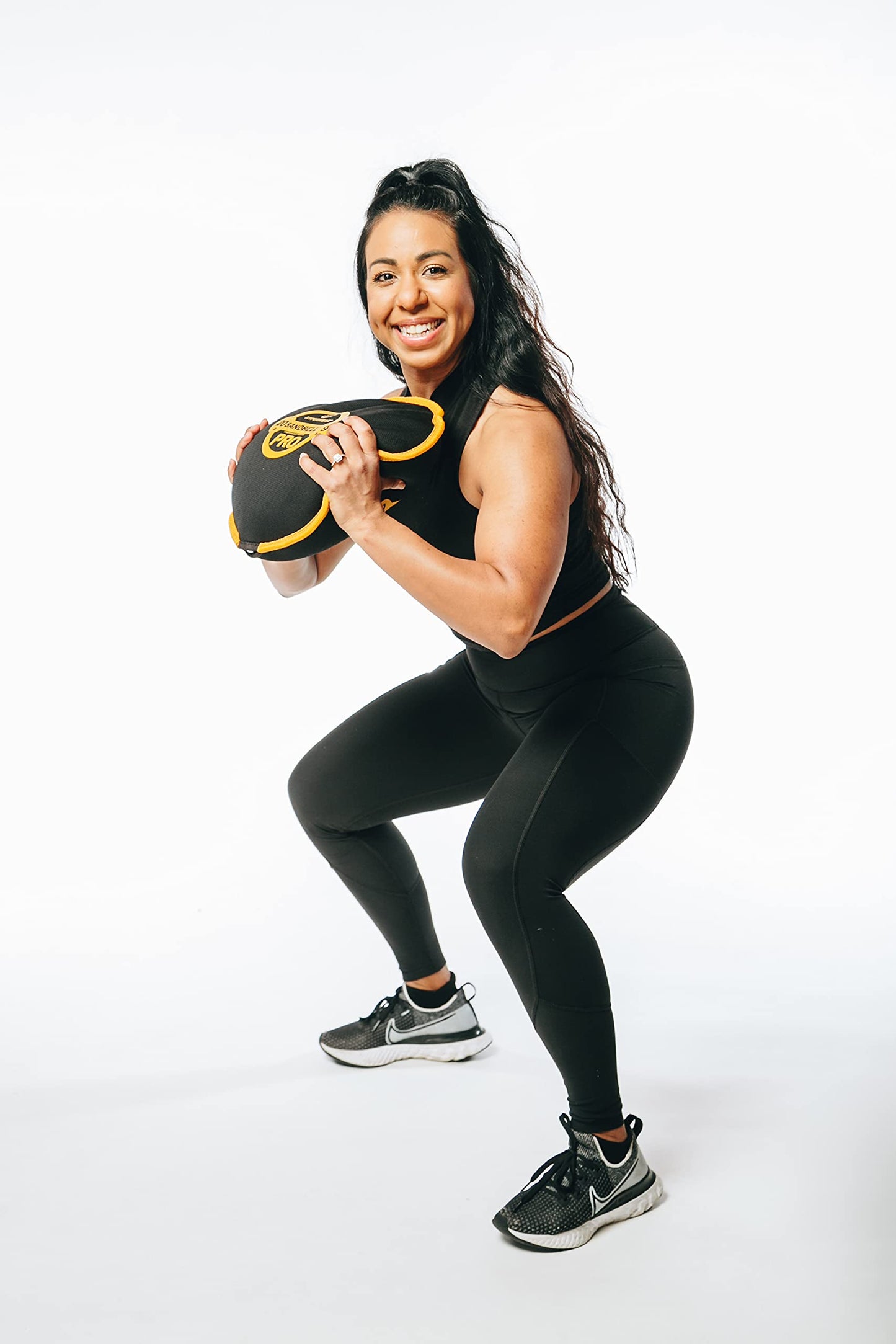 HYPERWEAR Sandbell PRO Strength Training Sandbag 10 LB - Empty
