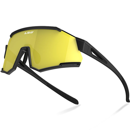 AJBAY Polarized Kids Sunglasses Youth Baseball Sunglasses UV400 6-14 Boys Girls Sports Sun Glasses Shade for Softball Cycling