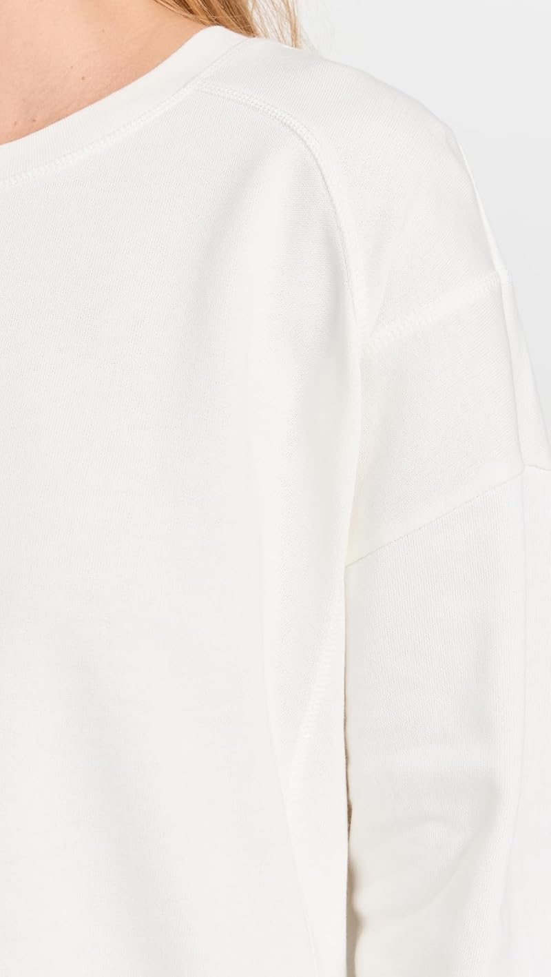 Sweaty Betty After Class Longline Sweatshirt - Lily White XX-Large
