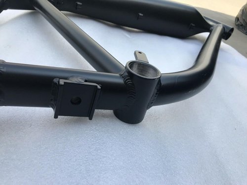 DONSP1986 26" Bike Felt Faker Gas Frame 3.4L Gas Tank Built In for Gas Motorized Bicycle-Disc Brake (Black)