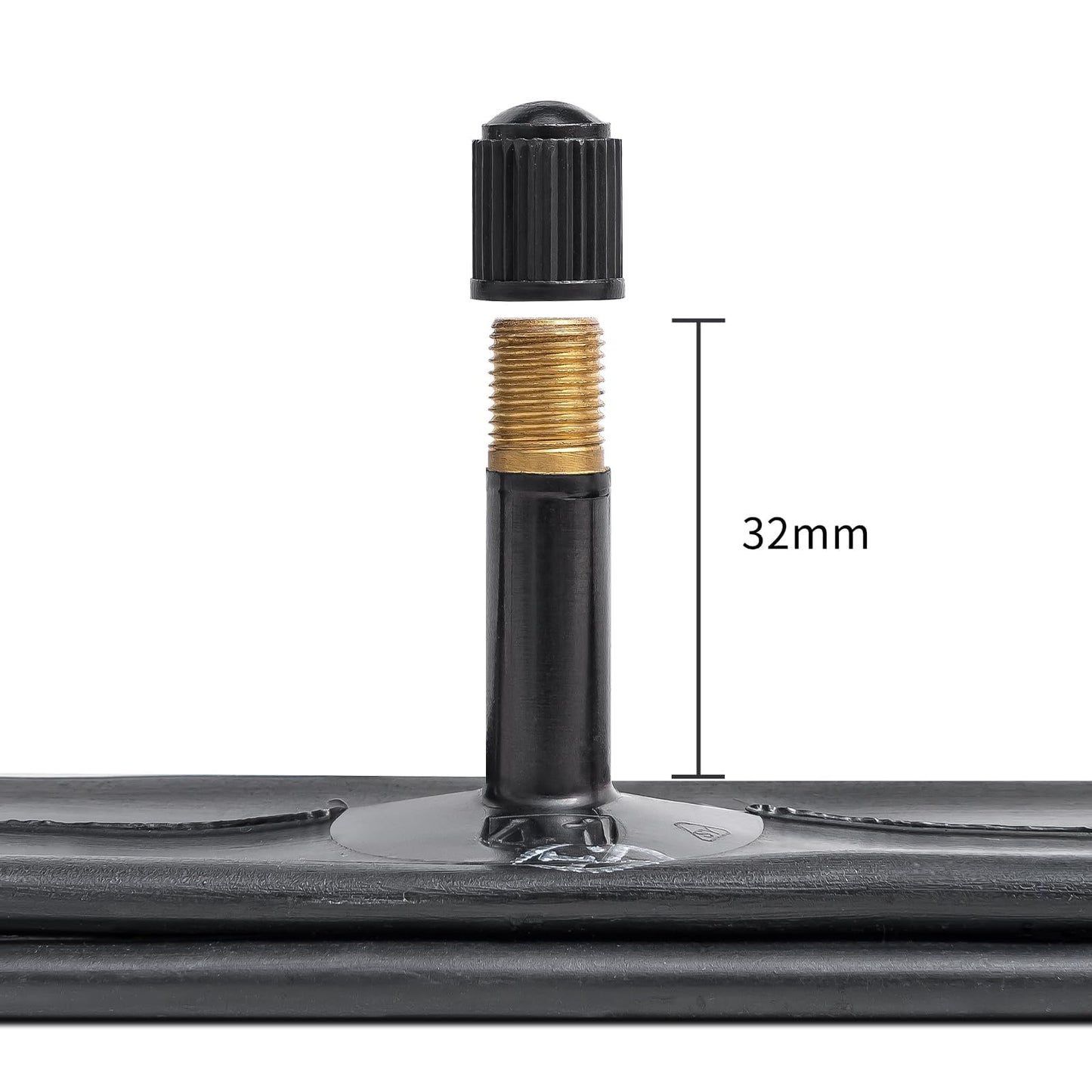 2-PCS 20" Heavy Duty Bike Tubes 20x1.75/1.95/2.10/2.125/2.25 Premium Butyl 20" Bicycle Inner Tubes Compatible with 20 x 1.75-2.25 Kids, Road, BMX, City, Mountain Bike Tire Tubes Schrader Valve