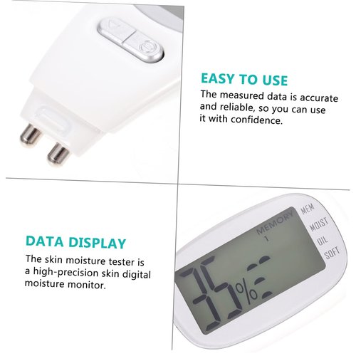 Angoily Skin Moisture Test Pen Women Skin Analyzer Facial Skin Tester Analyzer Ai Skin Analyzer