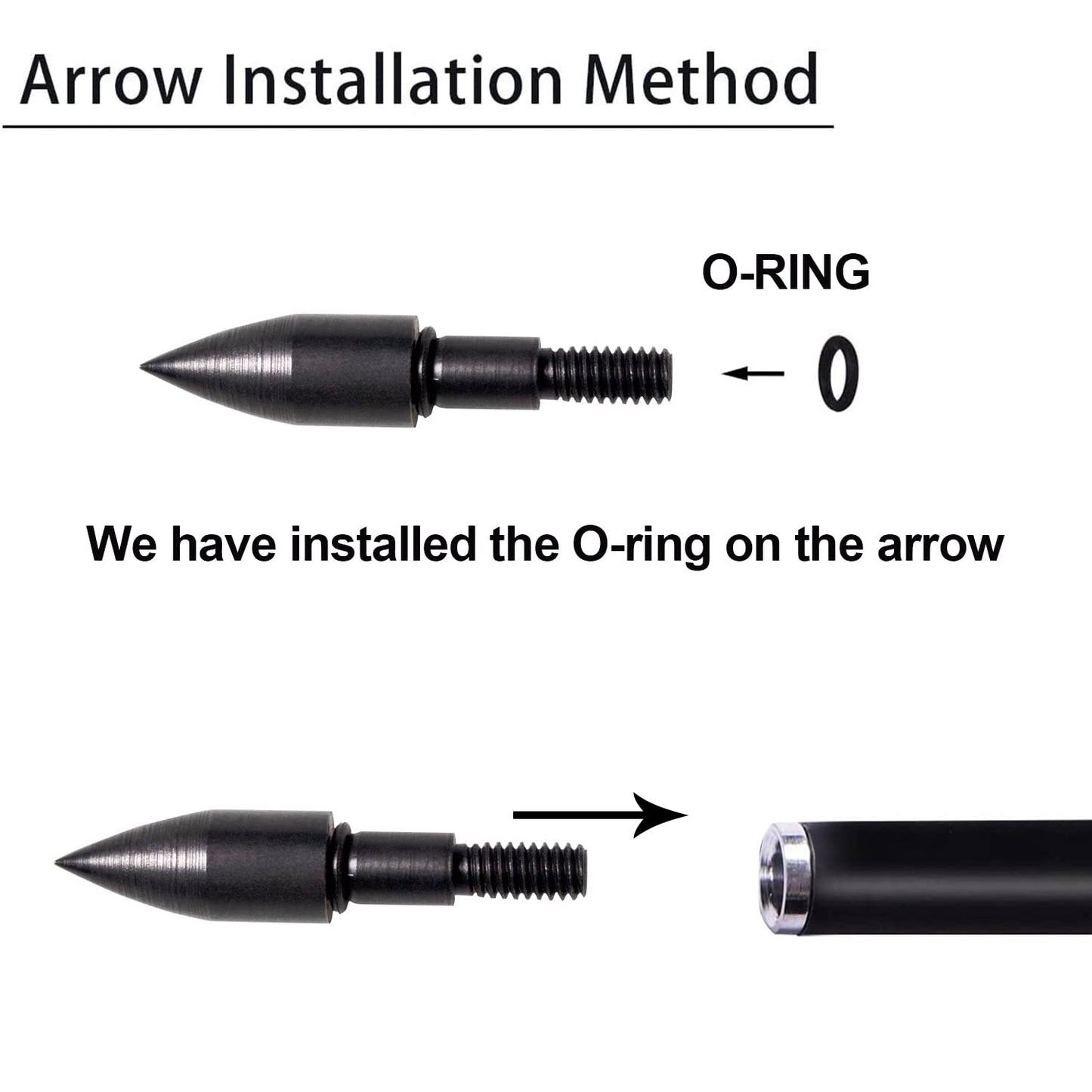 ARCHERY SHARLY 31Inch Carbon Hunting Arrow for Compound & Recurve Bow, Turkey Feather Fletching Targeting Practice Arrows with Removable Tips Blue White (Pack of 6)