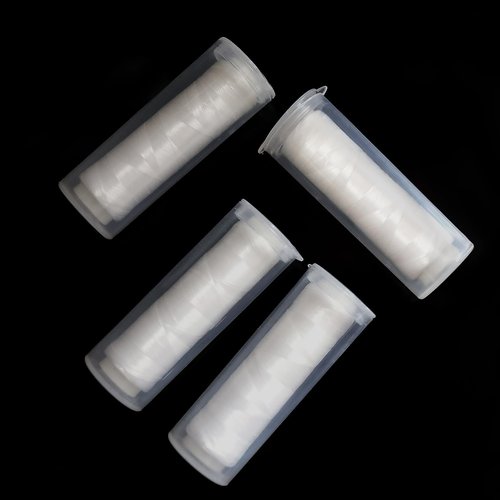 AnglerDream 0.15mm Elastic Fishing Thread, 656FT Clear Invisible Stretchy Bait Line, Dual-End Spool, Secures Bait on Hook, Sea Fishing Tying Material (2)