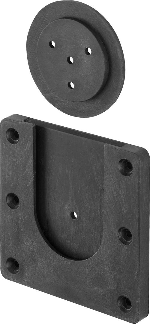 Viper QuickFit Dartboard Mounting Bracket with Viper Pro Line Oche Tape,Black
