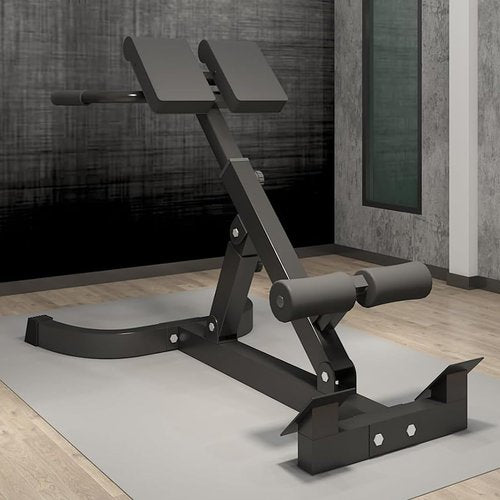 Roman Chair - Adjustable and Foldable Roman Stool, Suitable for Home Gyms, Can Bear 260 Pounds