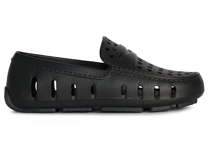 Floafers Prodigy Driver Kids Slip-On Water Shoes - Black/Asphalt (Big Kid)