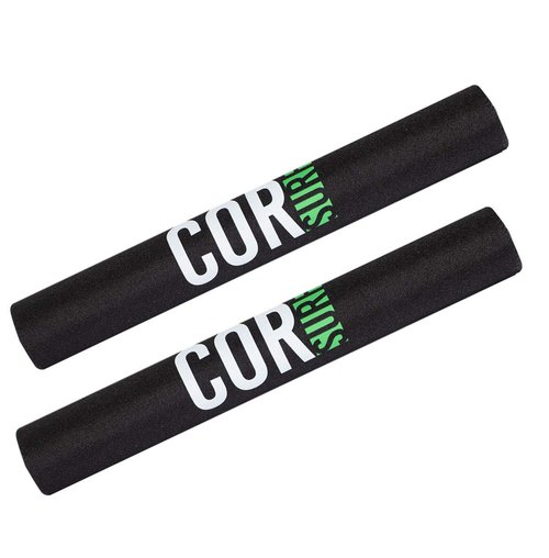 Round Roof Rack Pads Crossbar Surfboard Longboard Kayak SUP Surf for Round or Square Cross Bars (19")