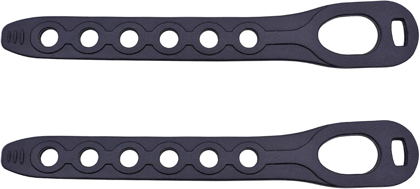 2 Pcs Replacement Rubber Bike Rack Straps for Thule T2/T3/Helium - Compatible with Part Numbers 7533535 & 7520947001, Durable Cradle Strap Kit for Secure Bike Transport